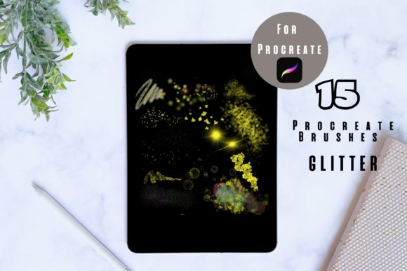 Download Glitter Procreate Brushset - Premium Bundle