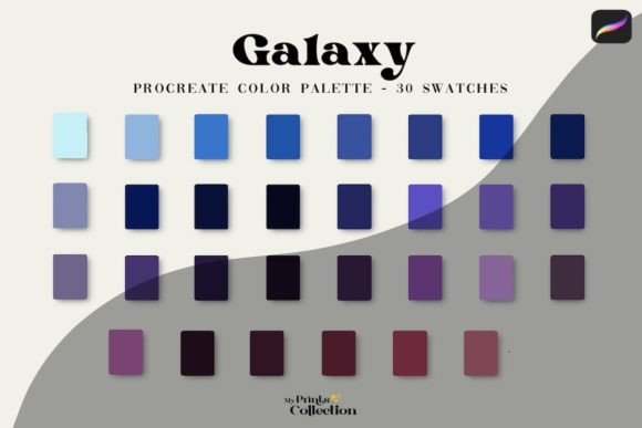 Download Galaxy Sky Procreate Color Palette - Color palette Collection