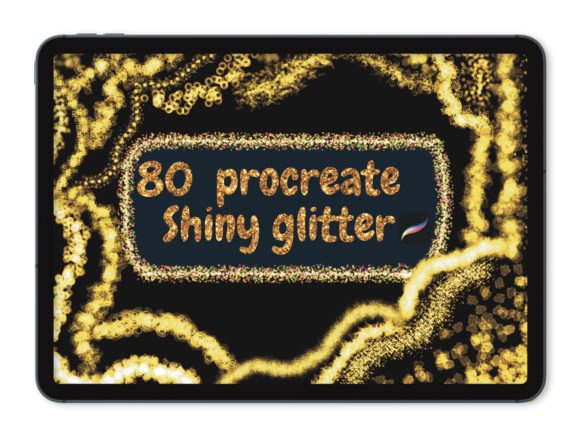 Download 80 Procreate Shiny Glitter Brushes - Premium Resources